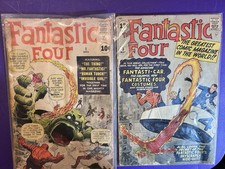 Fantastic Four No.1 & No. 3 You Get Both! 1961