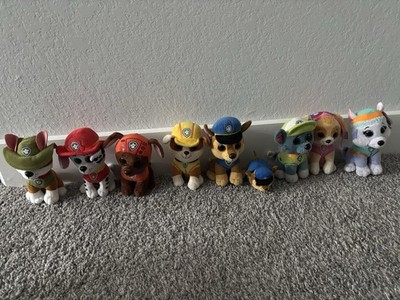Ty Paw Patrol Plush lot.  All main characters included