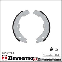 Zimmermann 10990.129.0 Bremsbackensatz FüR Feststellbremse Bremsbacken