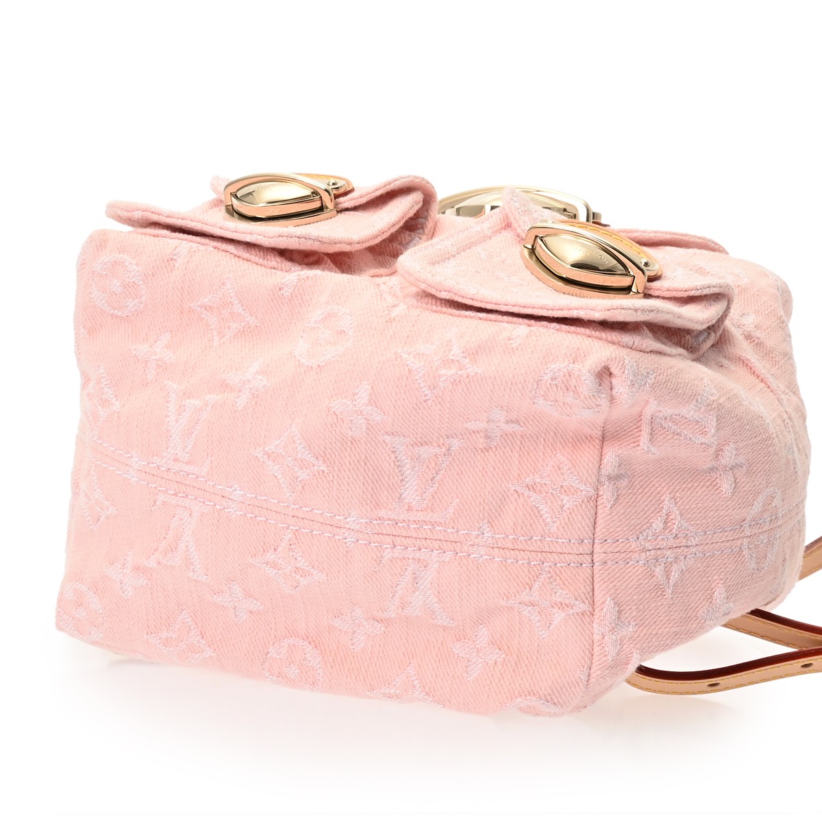 LOUIS VUITTON Venice M13031 Monogram denim Monogram denim Washed Pink Women ... image 6
