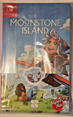 Nintendo Switch SRG Moonstone Island #143 With Club Slipcover & Gold Card!