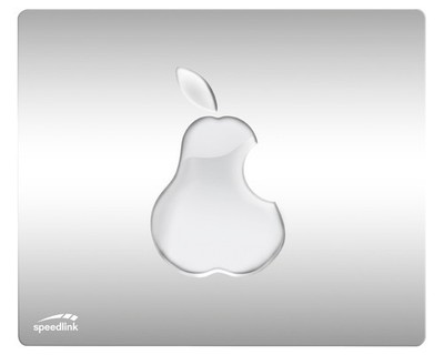 SPEEDLINK SILK Mousepad Mauspad Birne Pear Bild Motiv rutschfest 23/19/0,15cm