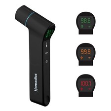 Homedics Dual-Use Ear Forehead Thermometer Infrared No-Touch Instant Results