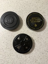 Vintage Kodak Agfa 8mm Film Reels  Cans Lot Eastman Kodak Movie Film USA
