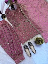 Punjabi Patiyala Dress Pakistani Salwar Kameez Ready made Suits Wedding Party XL
