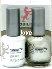 NOBILITY Gel Nail Polish 0.5fl.oz UV/LED Gel Color Duo NBCS027- Starlight
