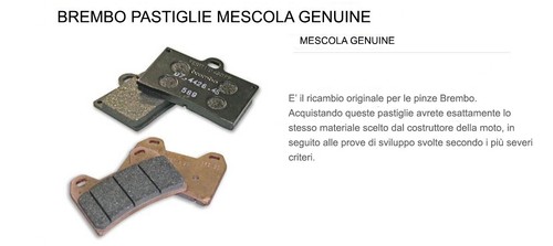 Set Pastiglie Freno Anteriore E Posteriore Per Yamaha MT-09 / MT09 2014-2016 – Semi-metallo, 2 Paia
