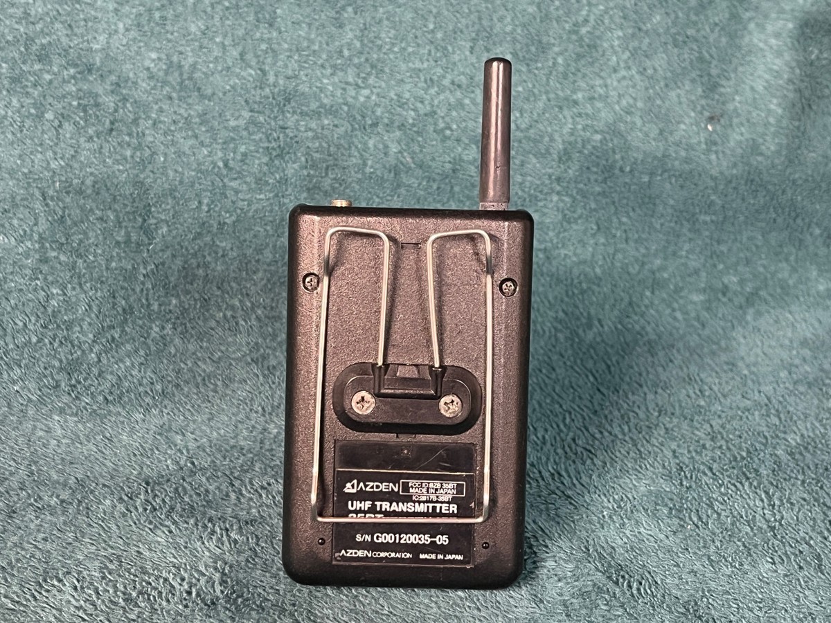 Azden 35BT UHF wireless mic transmitter | eBay