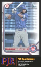 2022 Bowman #BP-147 Luis Verdugo  Prospects Chicago Cubs