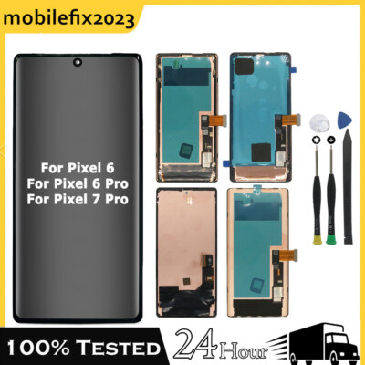 For Google Pixel 7 Pro / Pixel 6 / Pixel 6 Pro LCD Display Digitizer OLED Screen