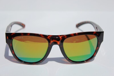 Lunettes De Soleil Smith Optics Rockaway - Polarized ChromaPop Miroir Vert - Monture Tortue