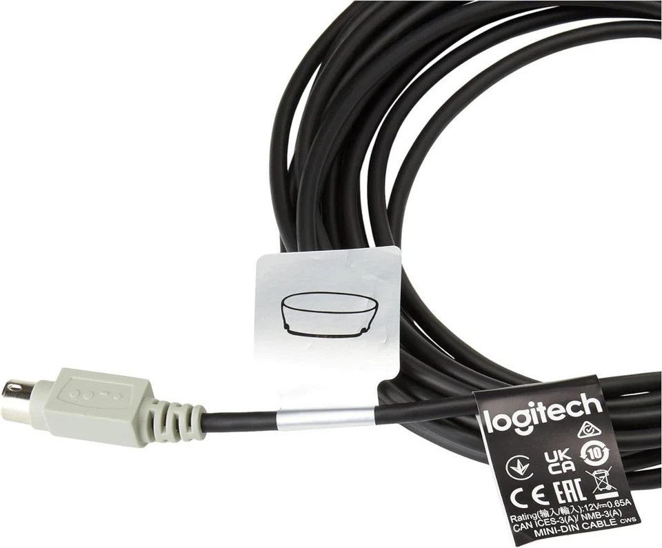 Logitech Camera Extension Cable For Group Video Conferencing PS/2 10m 939-001487 - Image 3 of 4