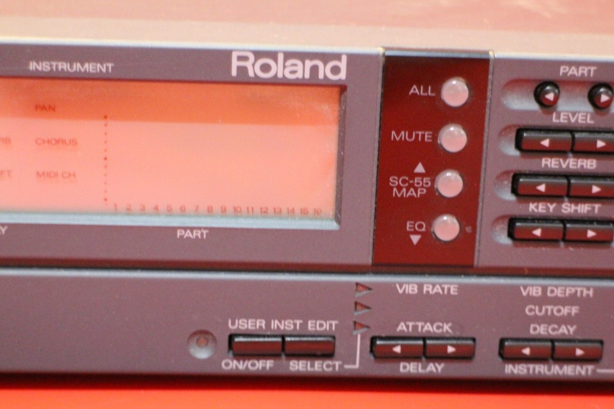 USED Roland SC-88 sc 88 Sound Canvas Module Synth Rack U1566