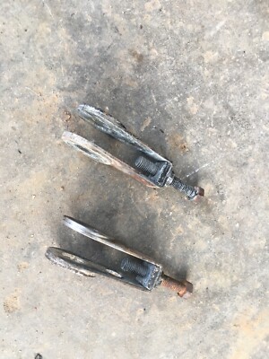 1985-1986 Kawasaki ZX600 Ninja Rear Axle Chain Adjusters Pull
