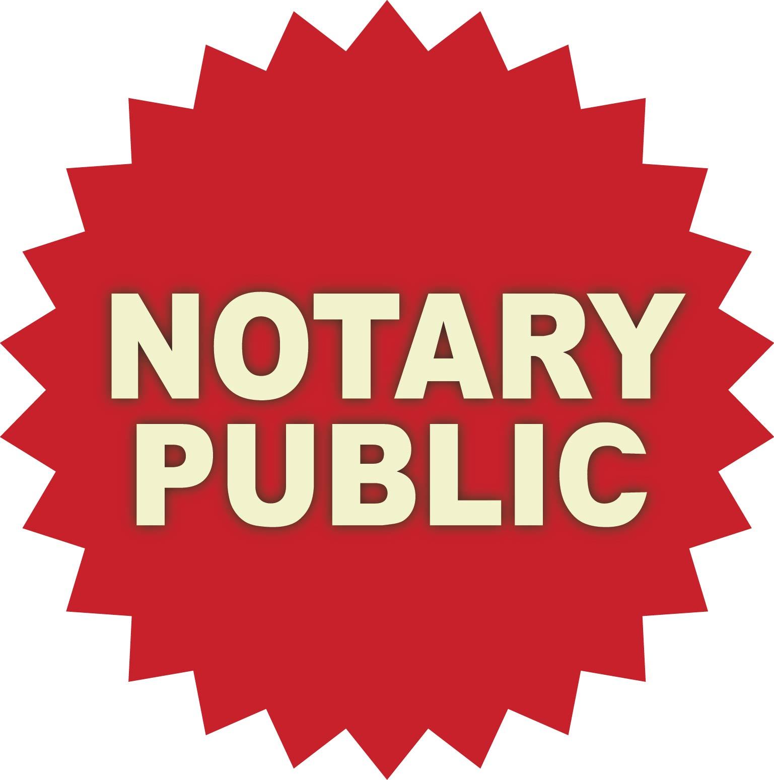 Notary Public Vinyl Sticker Decal Sign *SIZES* Business Store eBay