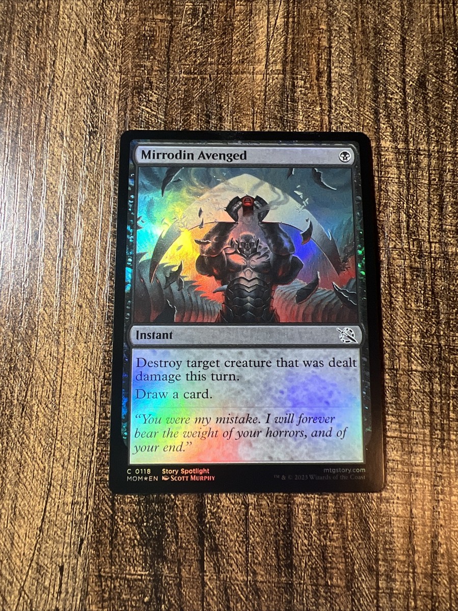 Mirrodin Avenged Foil March of the Machine MOM MTG Magic Pack