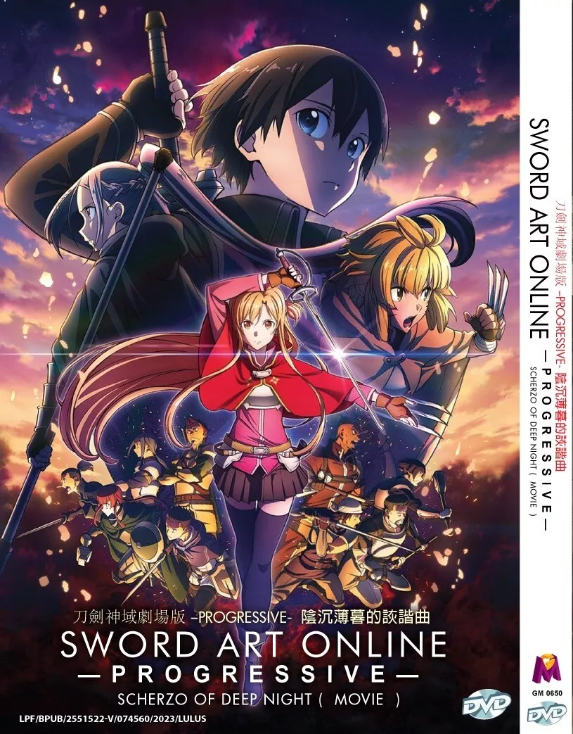 DVD Anime Sword Art Online The Movie: Progressive - Scherzo Of