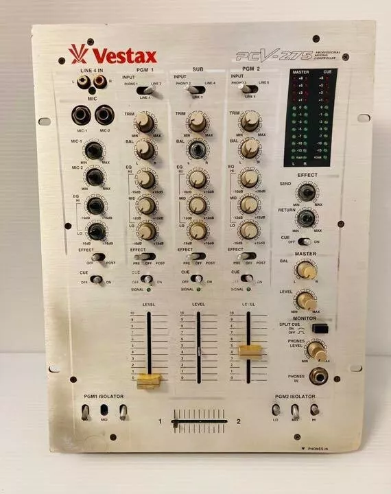 VESTAX PCV-275 メンテナンス