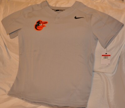 Baltimore Orioles jersey! YOUTH large NEW W TAGS Gray Nike SEWN