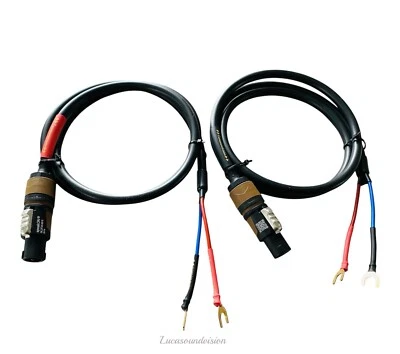 Paire de câbles audio stéréo REL Hi-Level Subwoofer pour 2 caissons de basses... - Photo 1/4