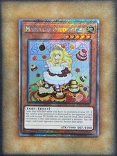 Yugioh Madolche Puddingcess RA04-EN186 Platinum Secret Rare 1st Ed NM