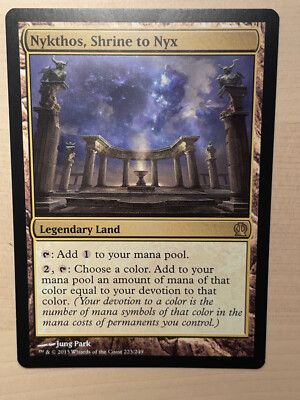 MTG - Nykthos, Shrine to Nyx (Nykthos, Schrein von Nyx ) - Theros - English