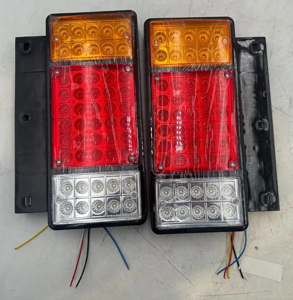 2x Rear Tail Light Turn Signal fit for GMC Isuzu Elf Truck NPR NQR NRR NKR NHR - Image 3 of 4