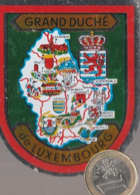sticker. regionalism. Grand Duche of Luxembourg