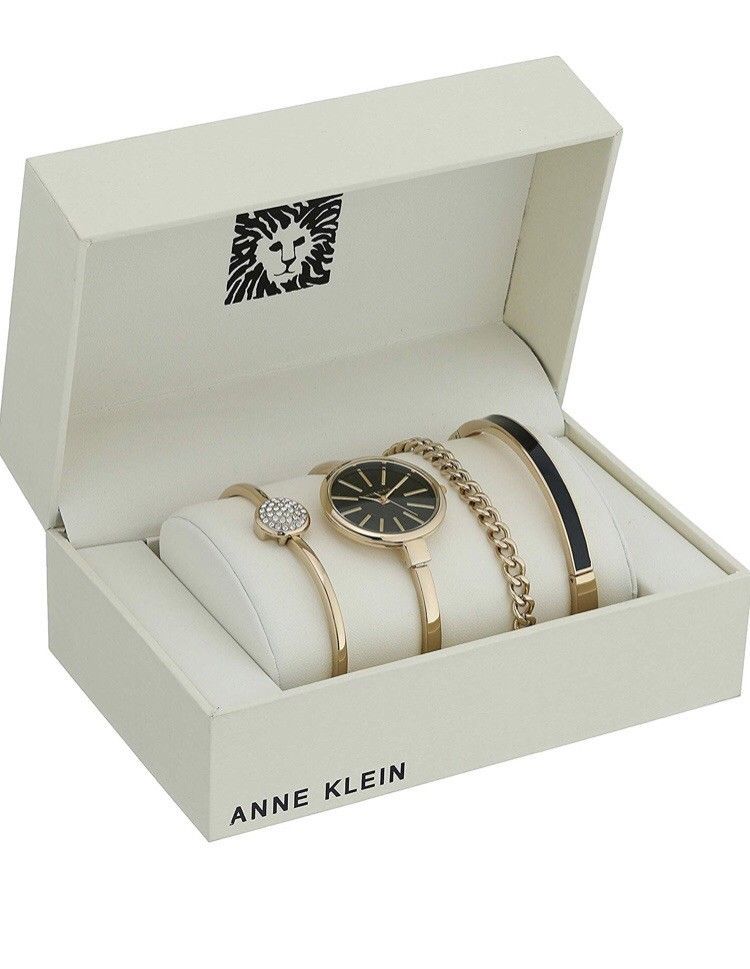 アンクライン Anne  AK/1470GBST レディース 送料無料 Anne Klein Women's Bangle Bracelet and Watch AK-1470GBST - Walmart.com