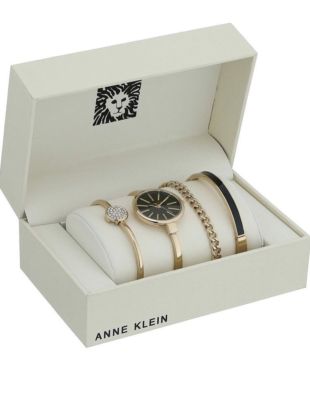 Anne Klein Women's AK/1470GBST Gold-Tone Swarovski crystal Watch