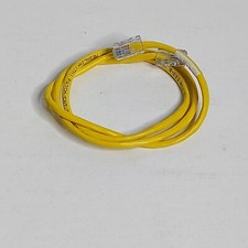 3FT Cat5e Ethernet Patch Cable Yellow RJ45 350Mhz 24AWG