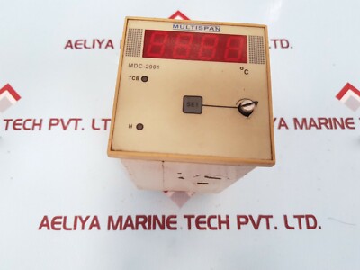 Multispan mdc-2901 temperature controller