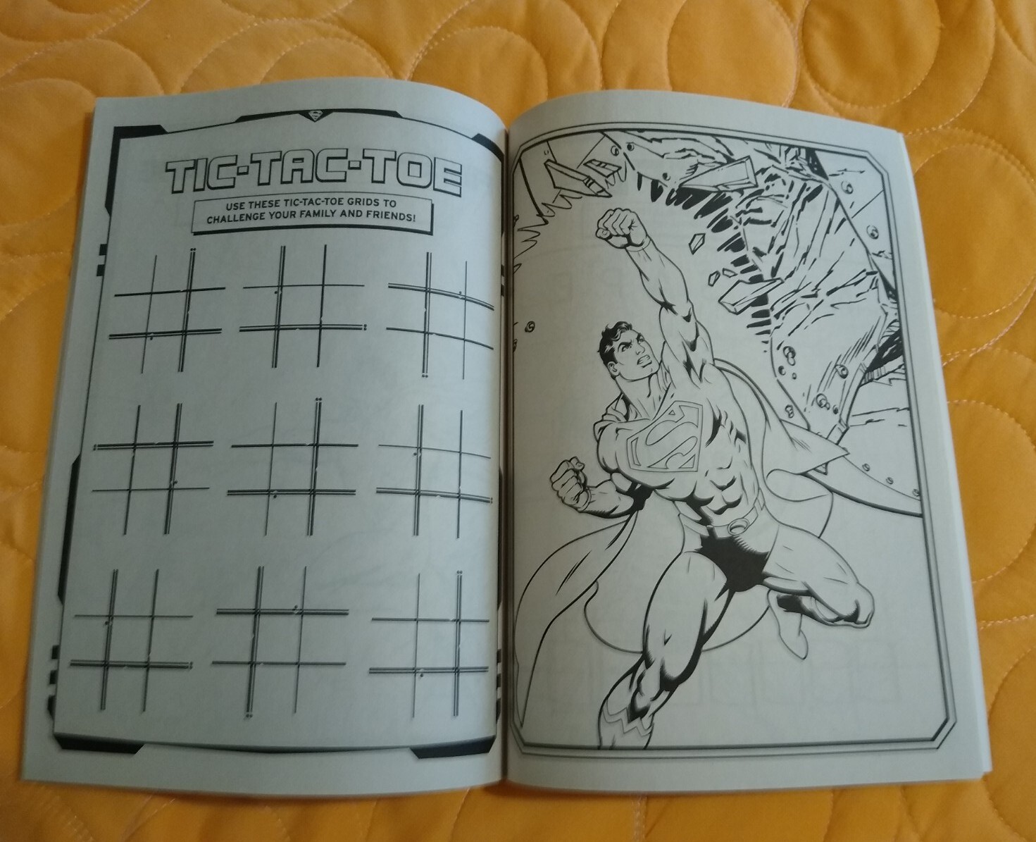 DC Comics Superman Jumbo Coloring & Activity Book with Tear & Share ...