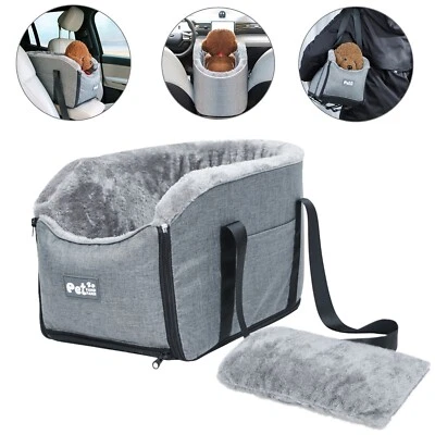 Pet Cat Car Seat Dog Booster Seat Puppy Console Car SUV Secure Safety Seat