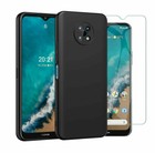 Cases For All Nokia G11/G21 Case, Slim Black Silicone Shockproof Gel Phone Cover