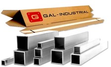 Vierkantrohr Aluminium Rechteckrohr AluQuadratrohr 20cm-200cm viele Querschnitte