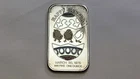 Vintage 1975 Ceeco 1 Troy Ounce Silver Bar Happy Easter Chicks & Egg
