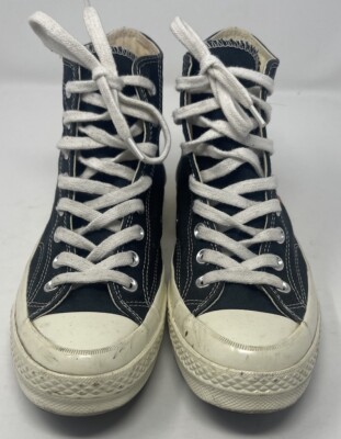 CONVERSE CHUCK TAYLOR ALL STAR HIGH X COMME DES GARCONS PLAY BLACK SIZE M7 W9 