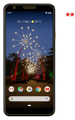 2x Pellicola per Google Pixel 3a XL Protettiva Protezione Schermo Claro Display