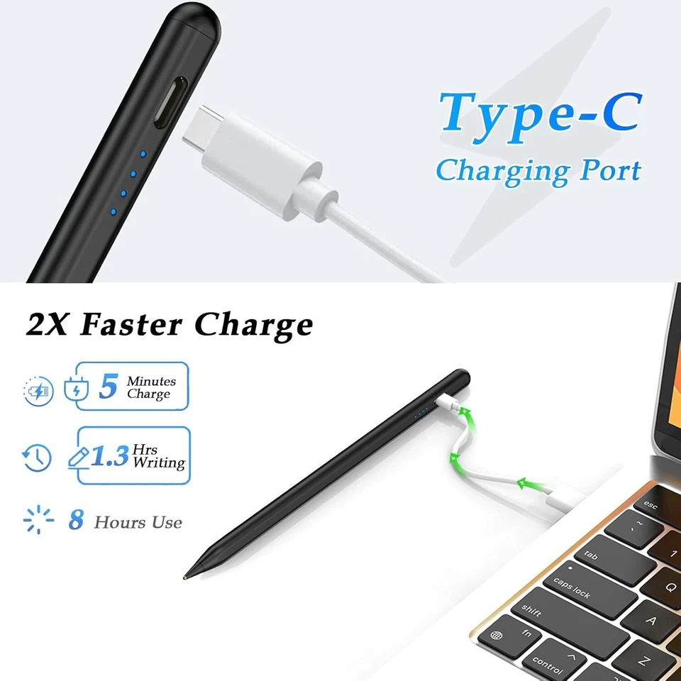Rechargeable Universal Pen for iPad/iOS/Android/iPad Air/Pro/Mini/iPhone/Samsung - Image 4 of 4