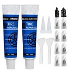 Tire Repair Glue 10ml*2 Rubber Cement Sidewall Tire Repair Kit with Two Sizes.