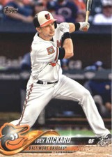 2018 Topps #564 Joey Rickard Baltimore Orioles