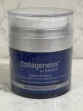Collagenesis By SKINN Creme Reverse Deep Wrinkle Protocol 1.7 oz / 50 ml Sealed