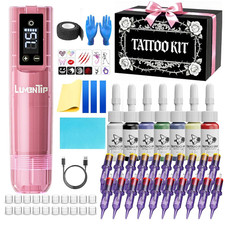 Wireless Tattoo Kit, Tattoo Gun Kit for Beginners Complete Set