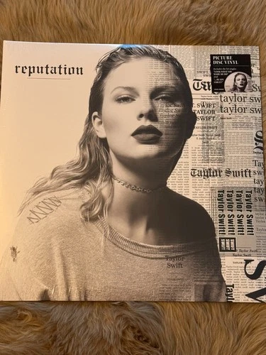 Taylor Swift Reputation Picture Disc 2LP Vinyl w/hype sticker - SEALED MINT