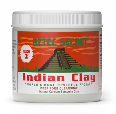 Aztec Secret - Indische Tonerde - porentiefe reinigende Gesichts- & Körpermaske, natürlich