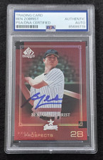 2004 BEN ZOBRIST Signed Upper Deck ROOKIE Card-TAMPA BAY RAYS-CHICAGO CUBS-PSA. rookie card picture