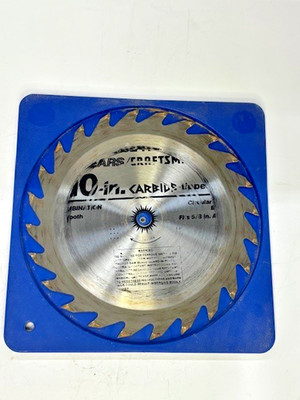 CRAFTSMAN 10'' CIRCULAR SAW BLADE 24 TEETH 5/8'' CARBIDE TIPPED