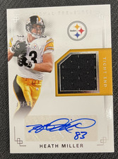 2017 PANINI NATIONAL TREASURE HEATH MILLER AUTO PATCH #ed 37/49