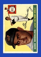 1955 Topps Set-Break #190 Gene Woodling VG-VGEX *GMCARDS*